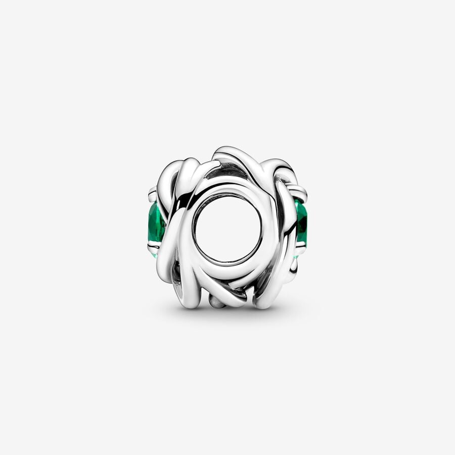 Pandora Bedel Groene Mei Geboortesteen 790065C08