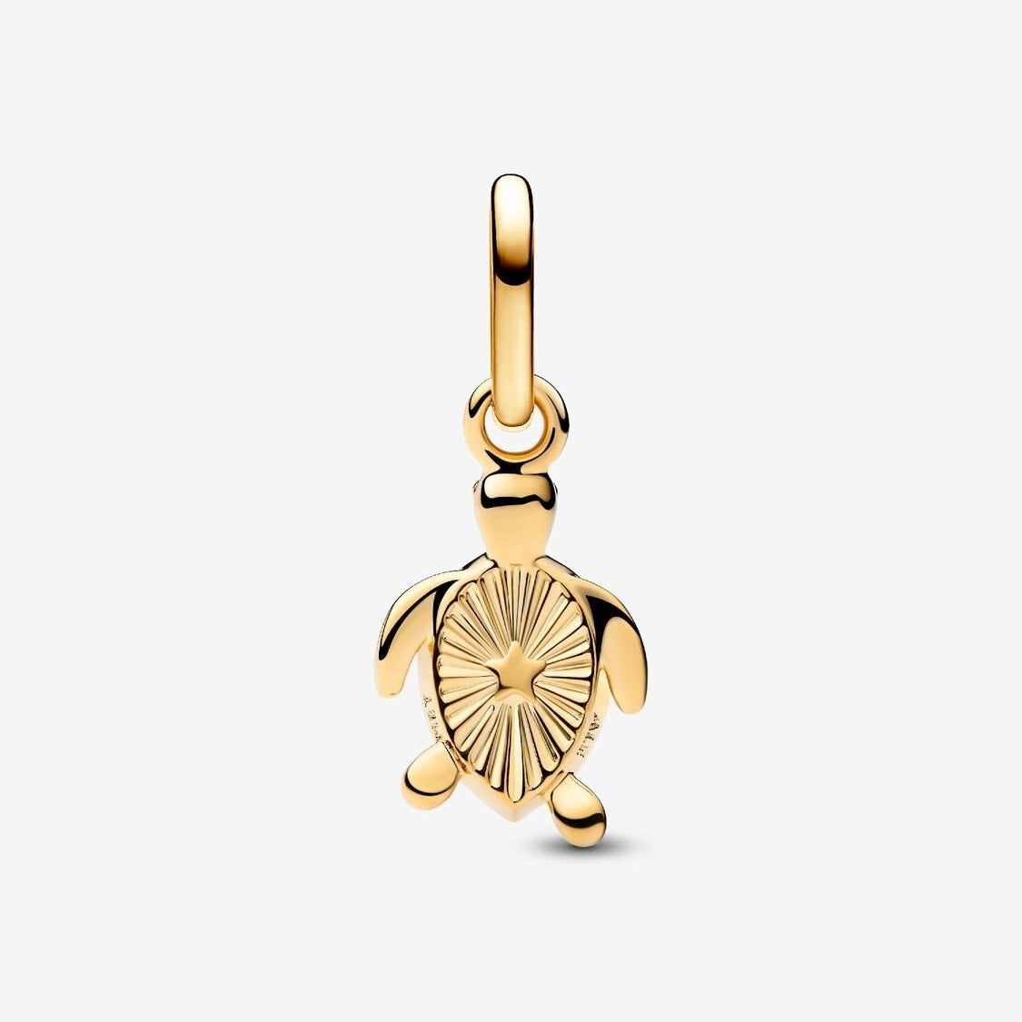 Pandora Bedel Groene Schildpad 763823C0 - 1 - Juwelier van Dam