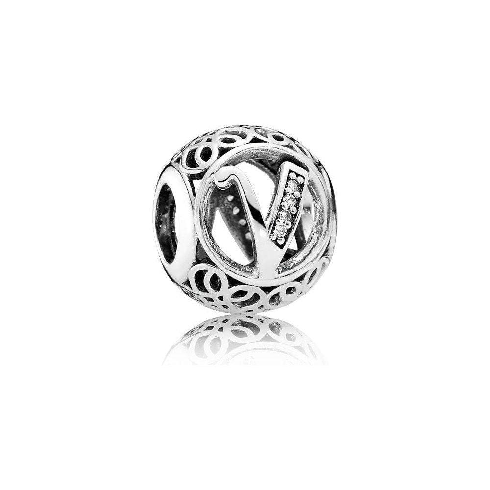 Pandora Bedel Letter V 791866CZ