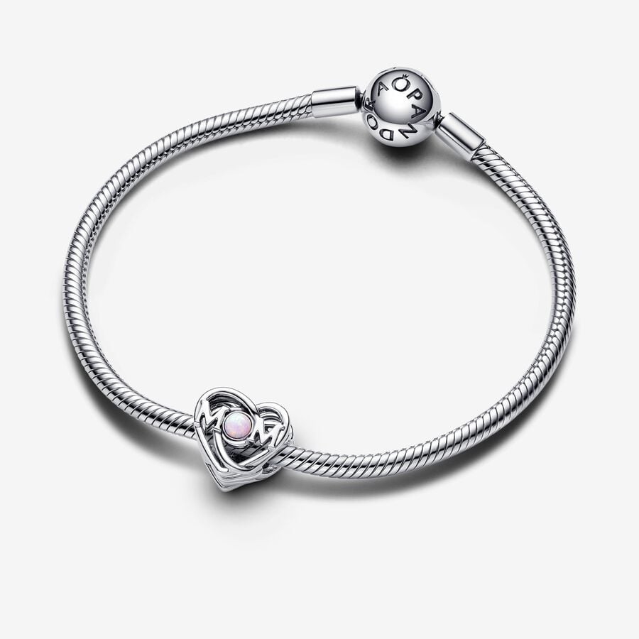 Pandora Bedel Opengewerkt Hart 793233C01