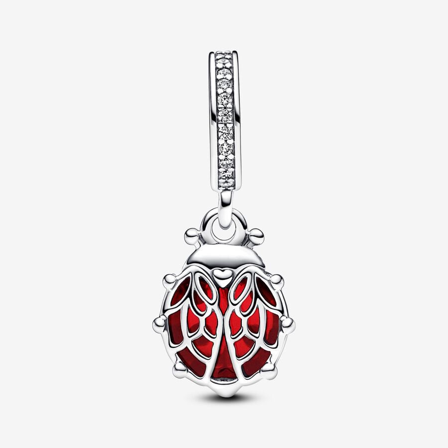 Pandora Bedel Rood Lieveheersbeestje 792571C01