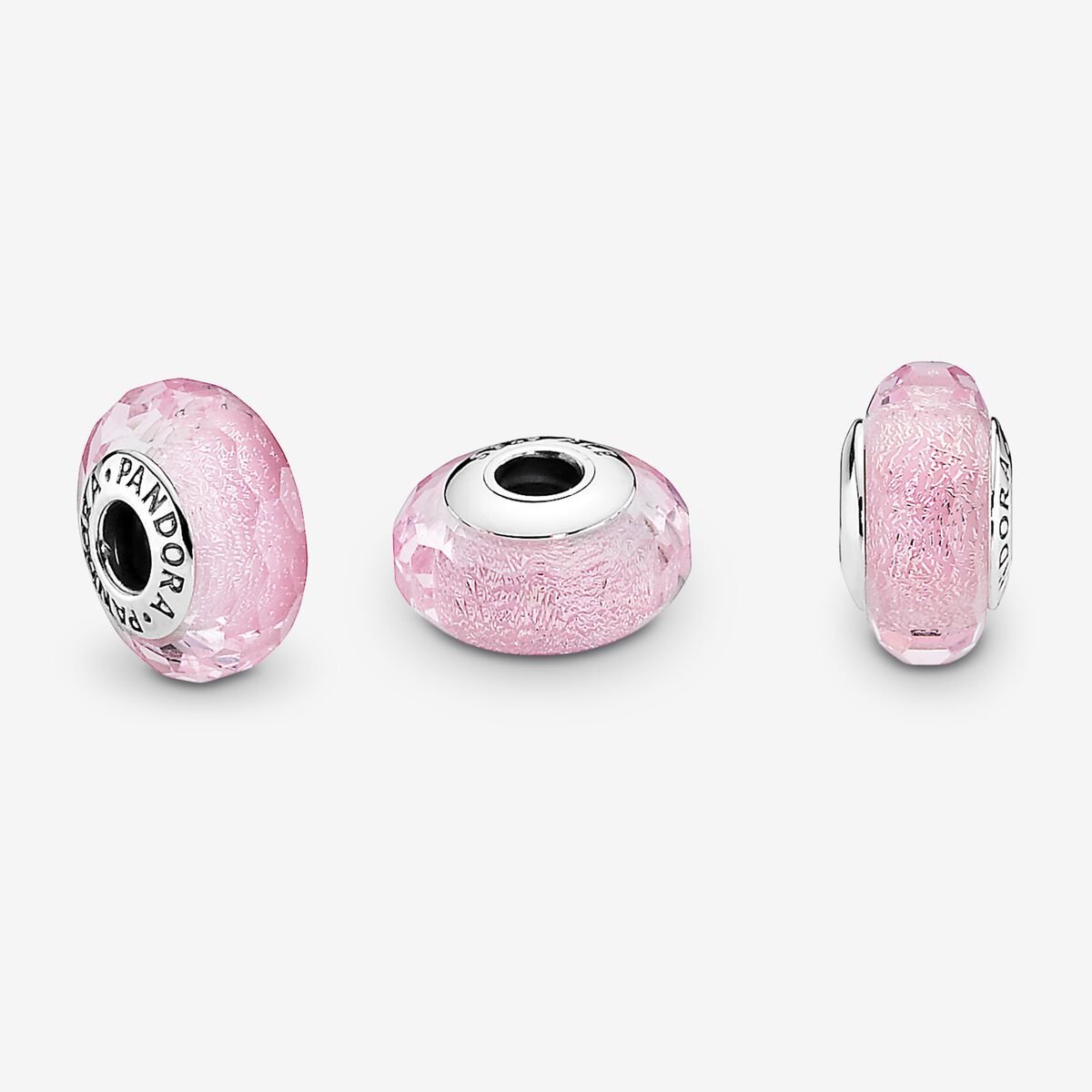 Pandora Bedel Roze Muranoglas 791650