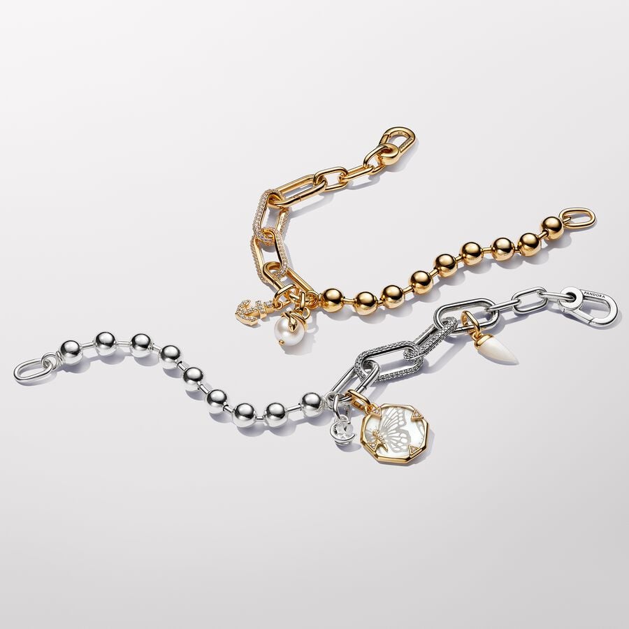 Pandora Bedel Slang met Parelmoer 763375C01