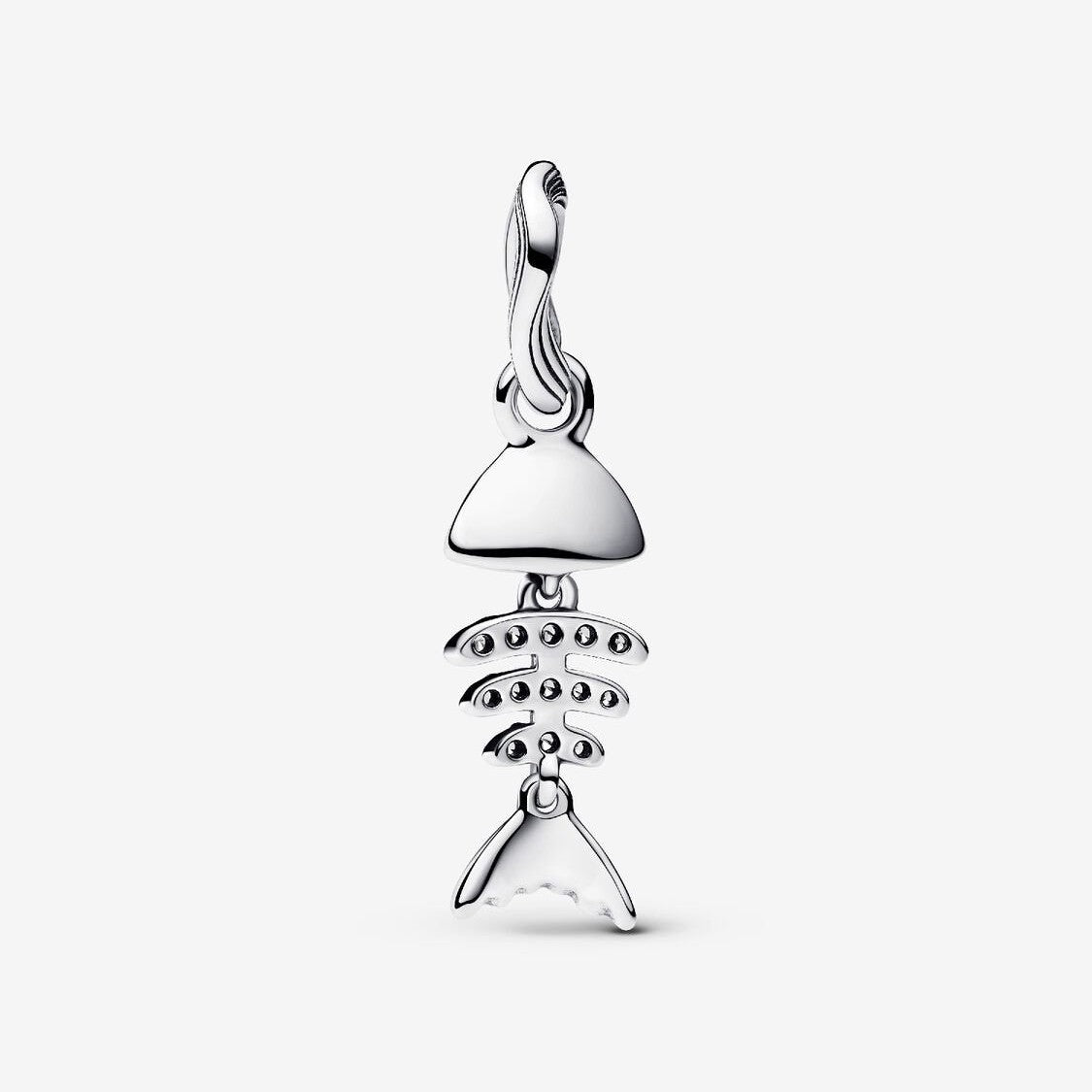 Pandora Bedel Turkoois Visgraat 793894C01 - Juwelier van Dam