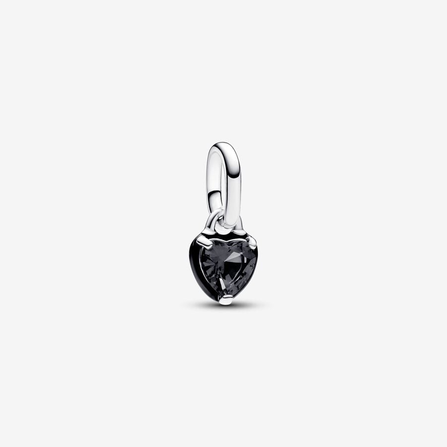 Pandora Bedel Zwart Chakra Hart 793042C01