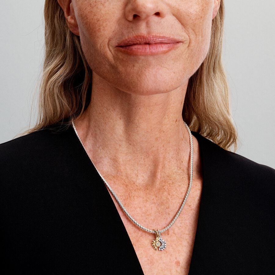 Pandora Deelbare Bedel Zon en Maan 763585C01