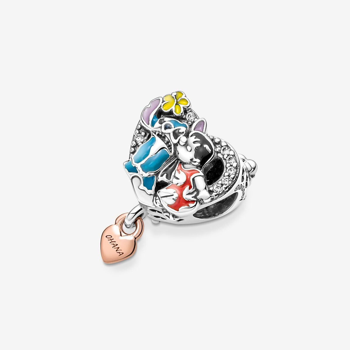 Pandora Disney Ohana Lilo & Stitch Inspired Charm 781682C01