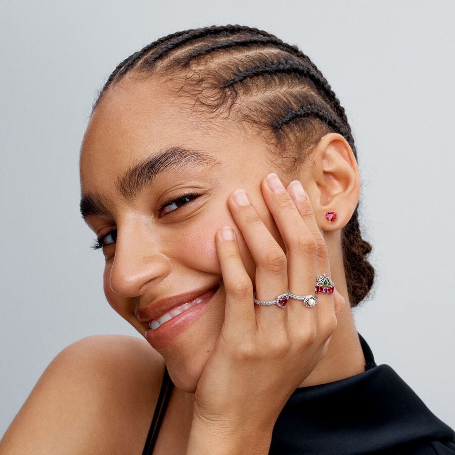 Pandora Disney Prinses Ariël Schelp Zoetwaterparel Ring 193654C01 - 54