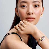 Pandora Dubbele Bedel Graveerbaar Hart en Pijl 763622C01