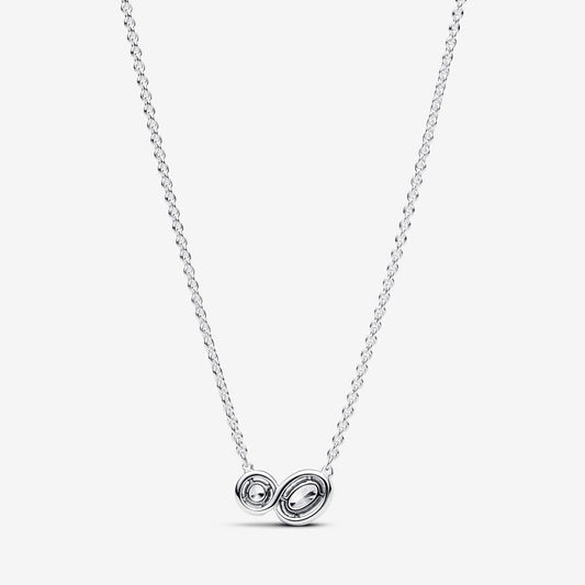 Pandora Embracing Halo Ketting 393776C01 - 45
