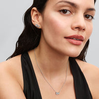 Pandora Embracing Halo Oorbellen 293774C01