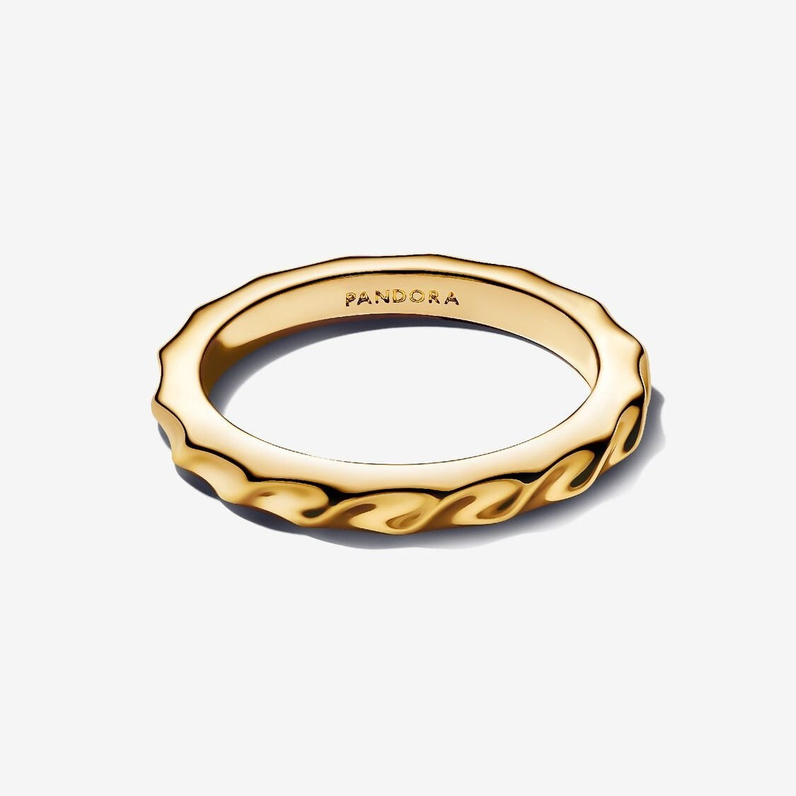 Pandora Geribbelde Ring 163885C00 - 54 - Juwelier van Dam