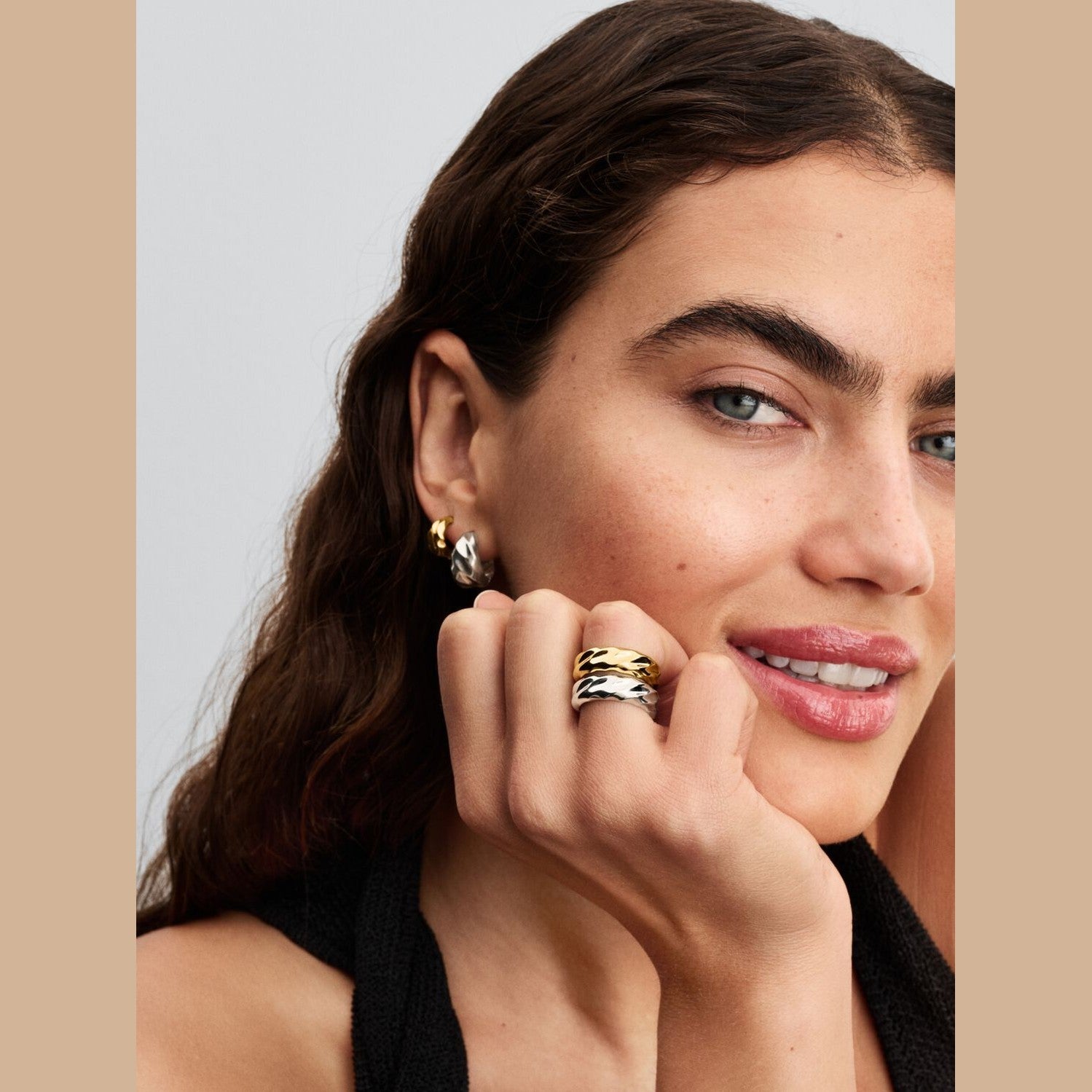 Pandora Geribbelde Ring 163886C00 - 54 - Juwelier van Dam