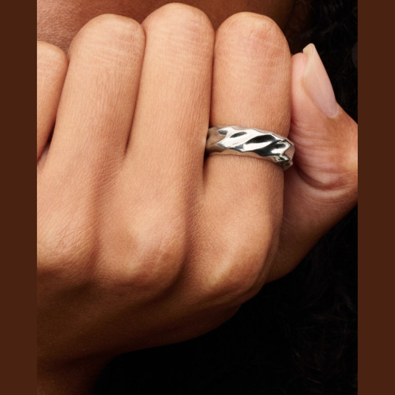 Pandora Geribbelde Ring 193886C00 - 54 - Juwelier van Dam