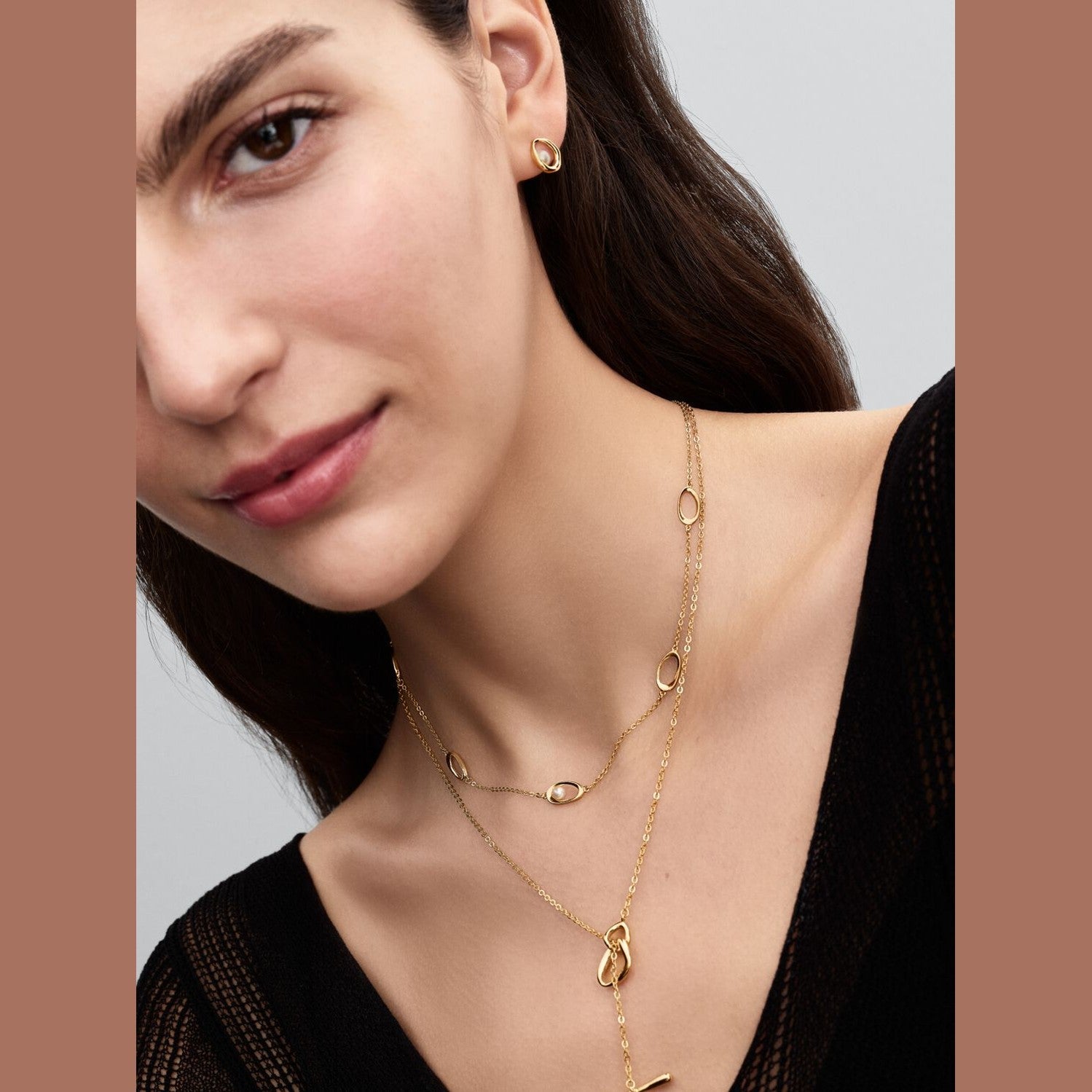 Pandora Halsketting met Ovale Schakels 363883C01 - 45 - Juwelier van Dam