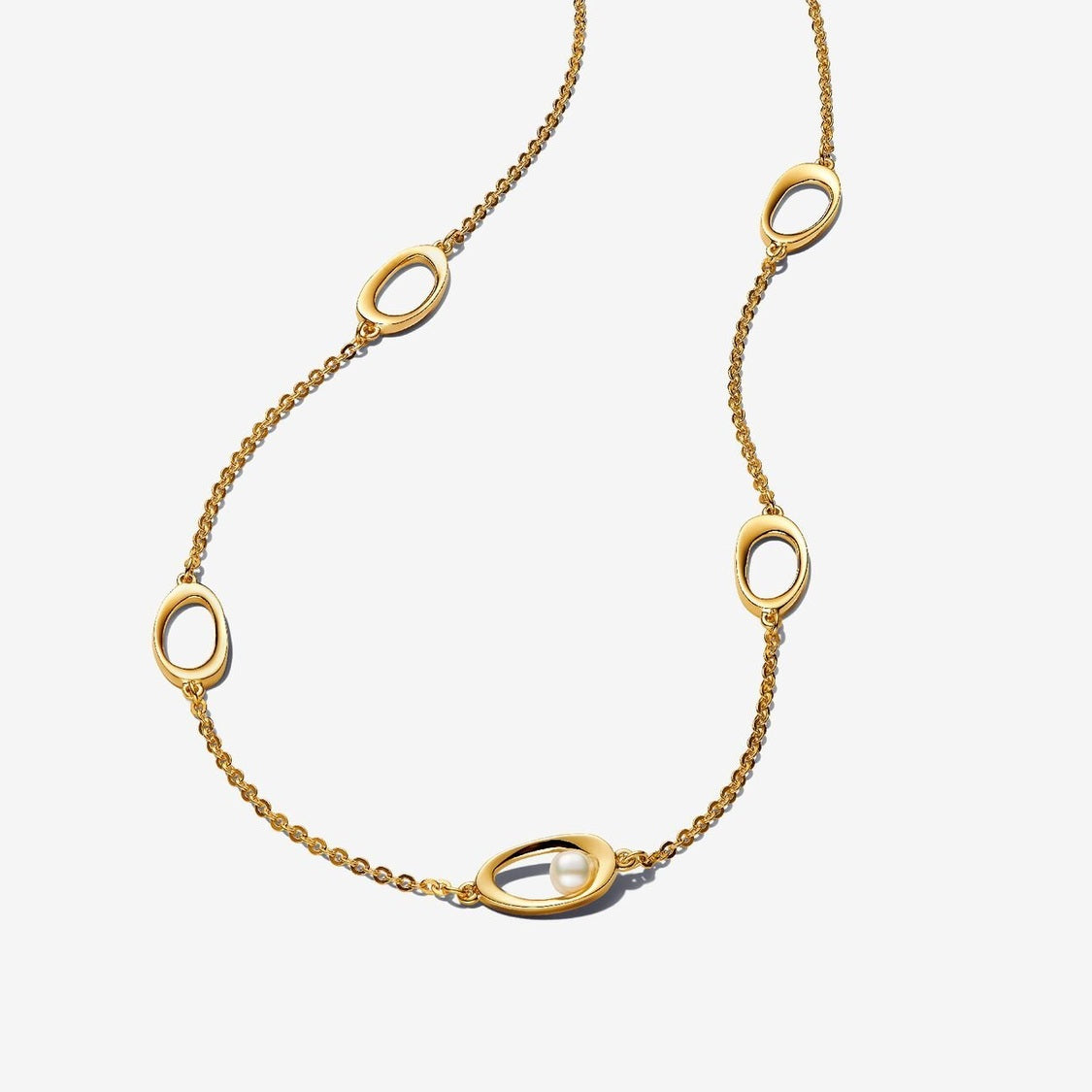 Pandora Halsketting met Ovale Schakels 363883C01 - 45 - Juwelier van Dam