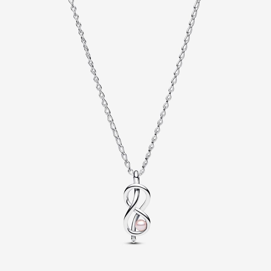 Pandora Infinity Knoop Ketting 393762C1 - 50