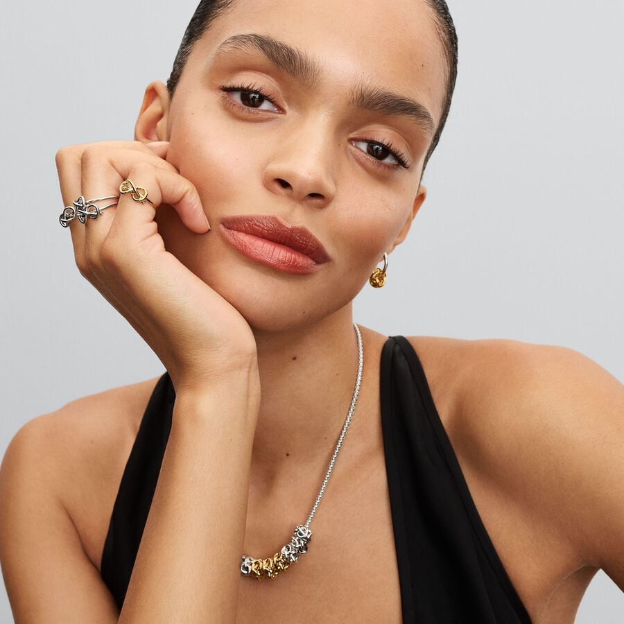 Pandora Infinity Knoop Ring 193759C01 - 54