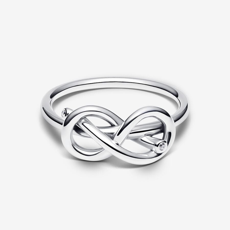 Pandora Infinity Knoop Ring 193759C01 - 54