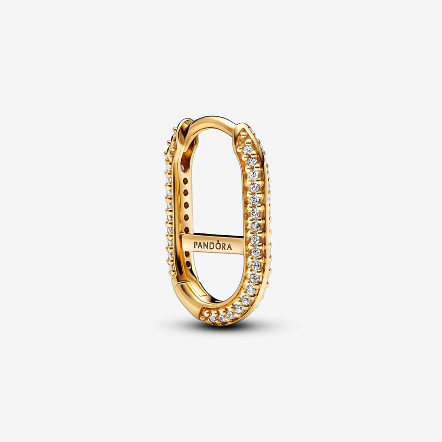 Pandora ME Pavé enkele Link Oorring 269682C01