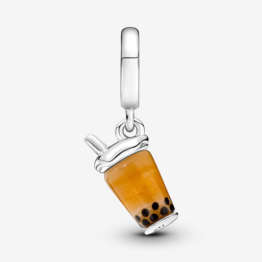 Pandora Moments Bedel Murano Glass Bubble Tea 791685C01
