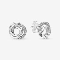Pandora Moments Family Always Encircled Oorknoppen 291076C01