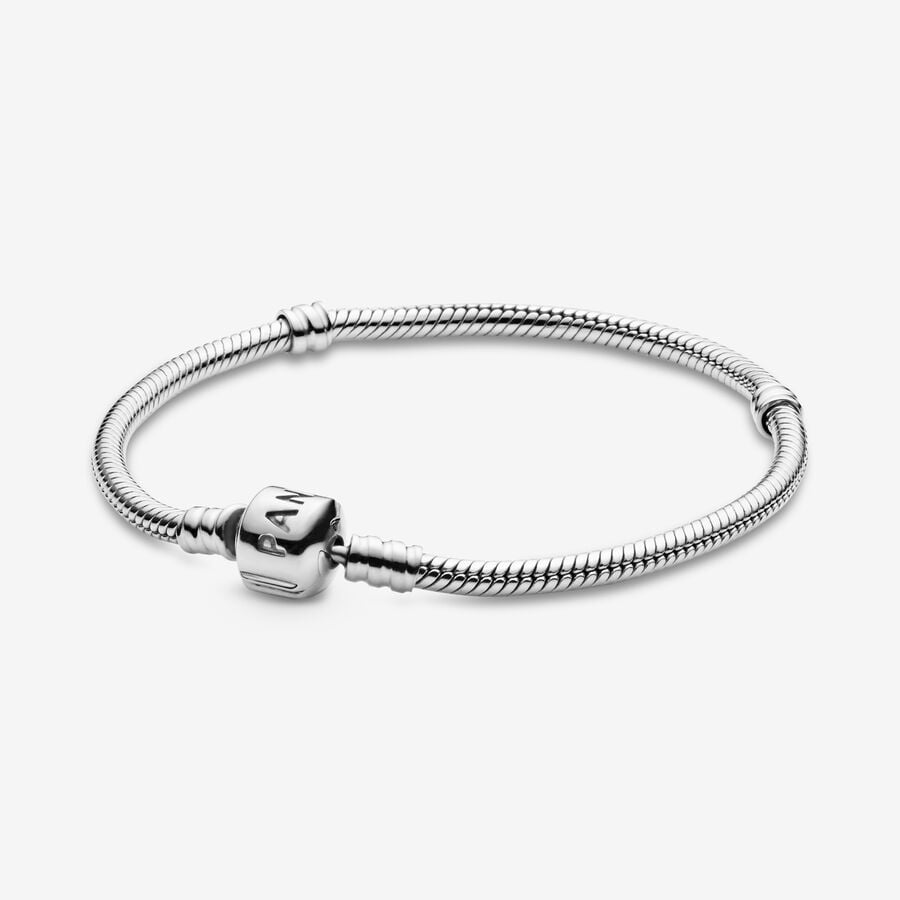 Pandora Moments Snake Chain Armband 590702HV - 18