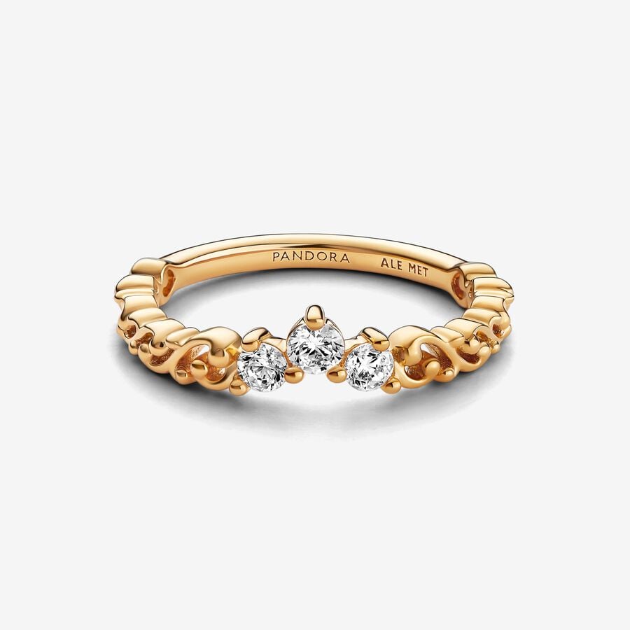 Pandora Moments Tiara Ring 162232C01 - 54