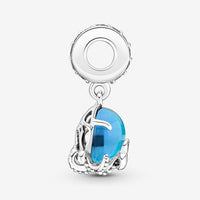 Pandora Murano Glass Cute Octopus Dangle Charm 791694C01