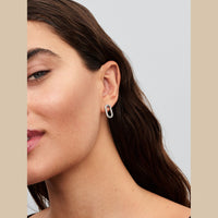 Pandora Paperclip Oorsteker 293856C00 - Juwelier van Dam