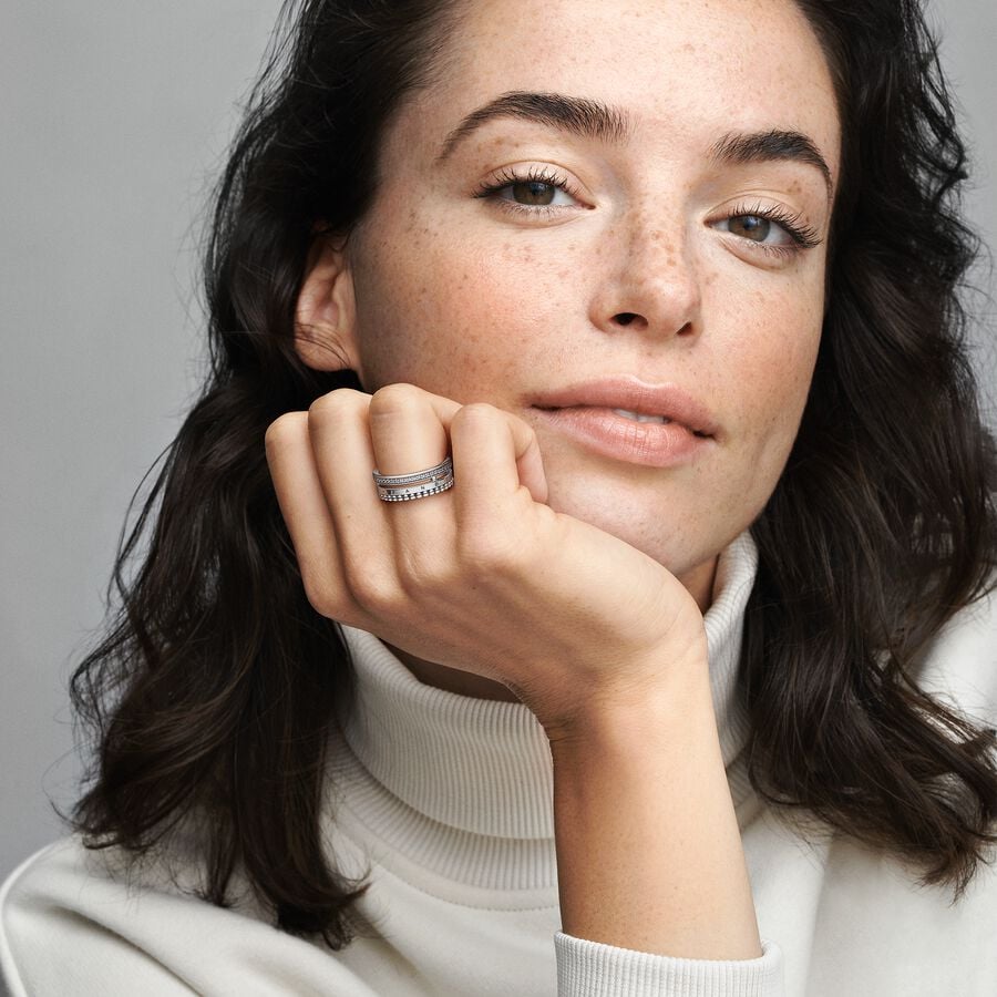 Pandora Pavé & Kralenring 192312C01 - 54