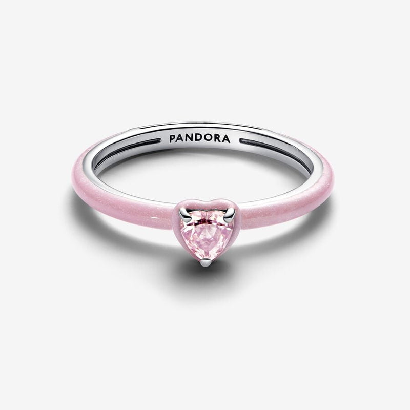 Pandora Roze Chakra Hart Ring 193088C02 - 54