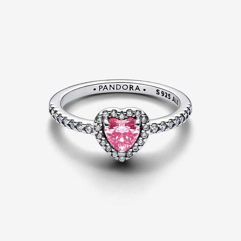 Pandora Roze Hart Ring 198421C03 - 54