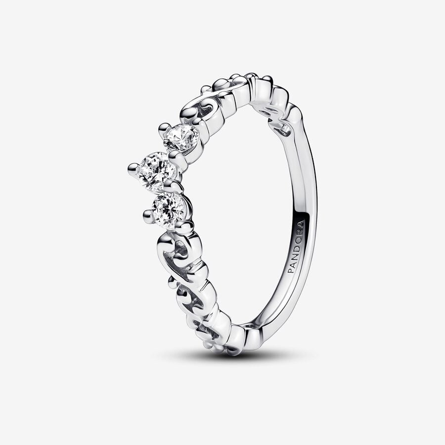 Pandora Swirl Tiara Ring 192232C01 - 54