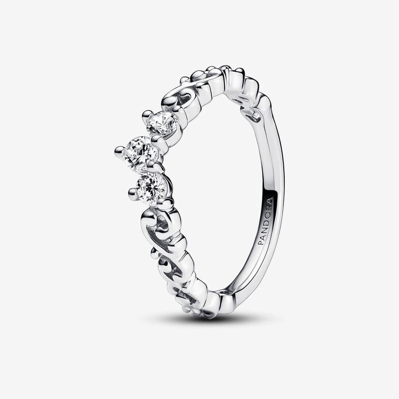 Pandora Swirl Tiara Ring 192232C01 - 54