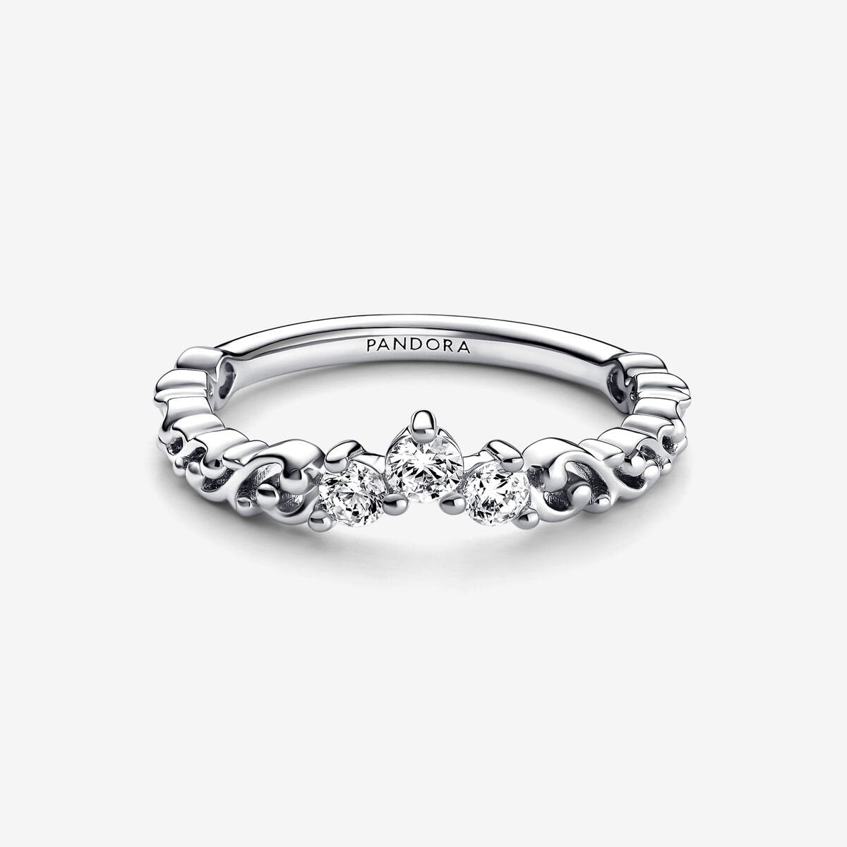 Pandora Swirl Tiara Ring 192232C01 - 54