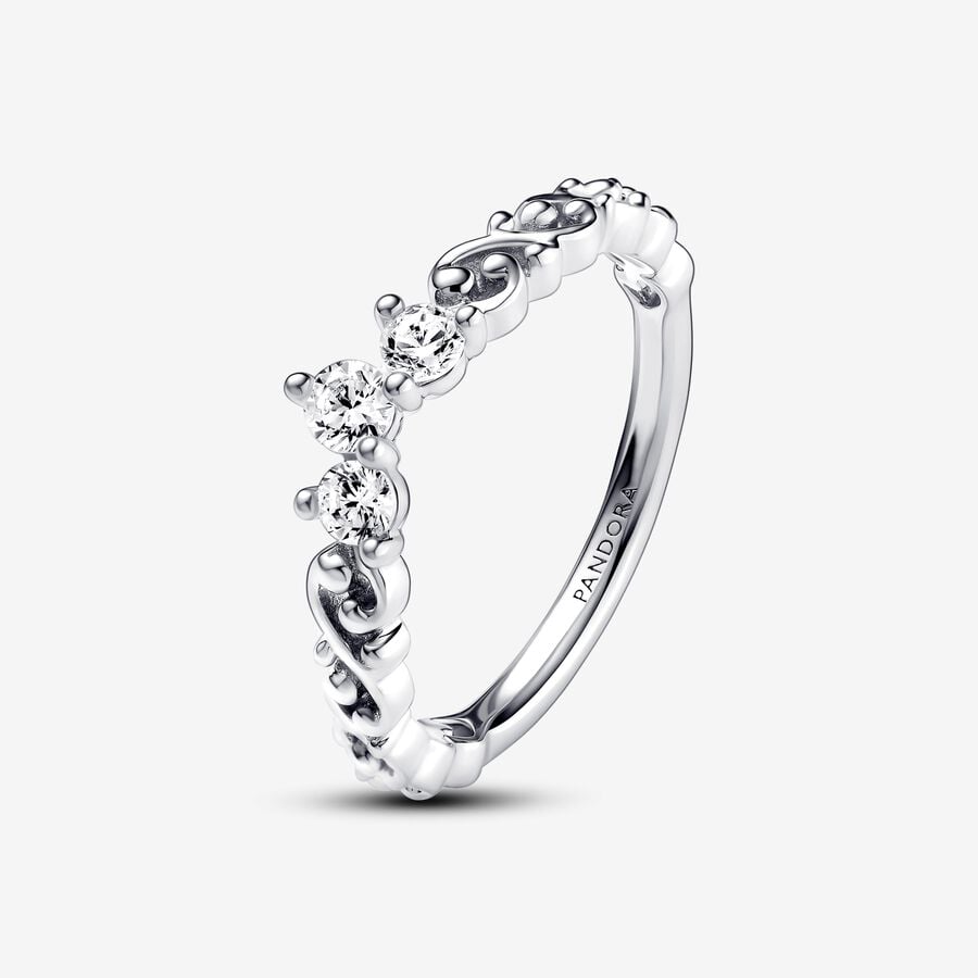 Pandora Swirl Tiara Ring 192232C01 - 54