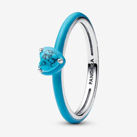 Pandora Turquoise Hartsteen Ring 193828C01 - 56 - Juwelier van Dam