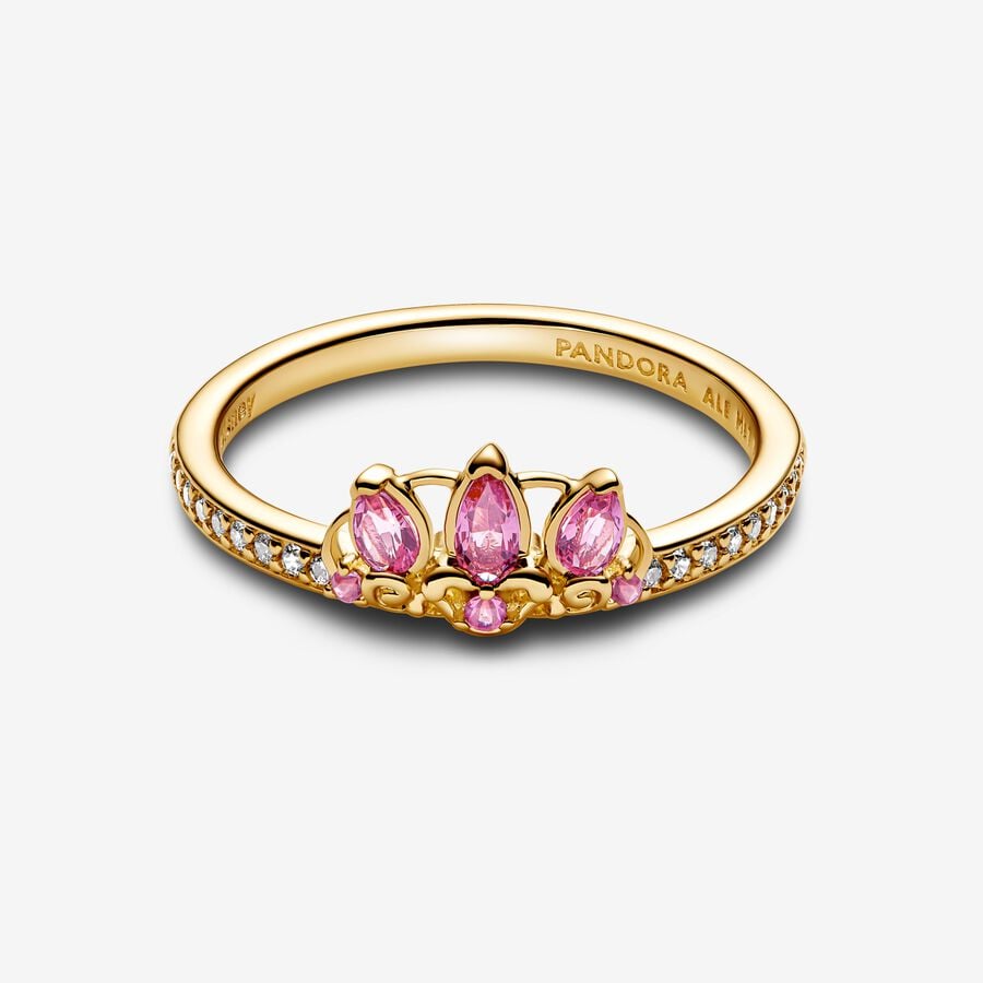 Pandora X Disney Prinses Raponsje Tiara Ring 163651C01 - 54