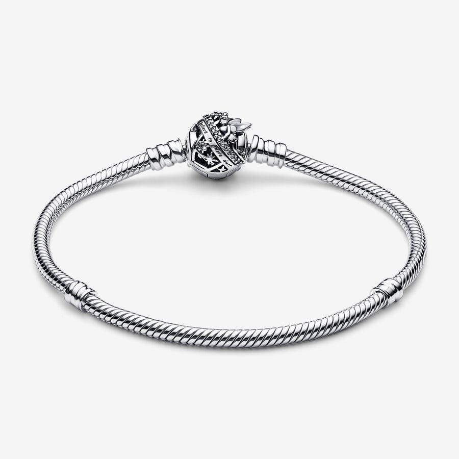 Pandora x Disney Slangenschakel Armband met Tinkelbel Sluiting 592548C01 - 19