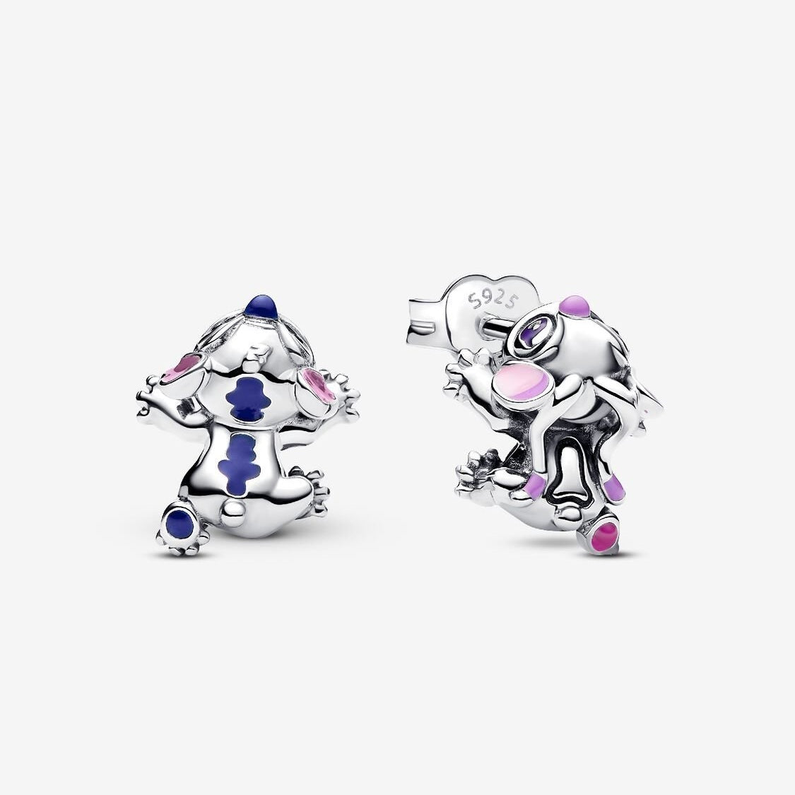 Pandora x Disney Stitch & Angel Oorknoppen 293741C01 - Juwelier van Dam
