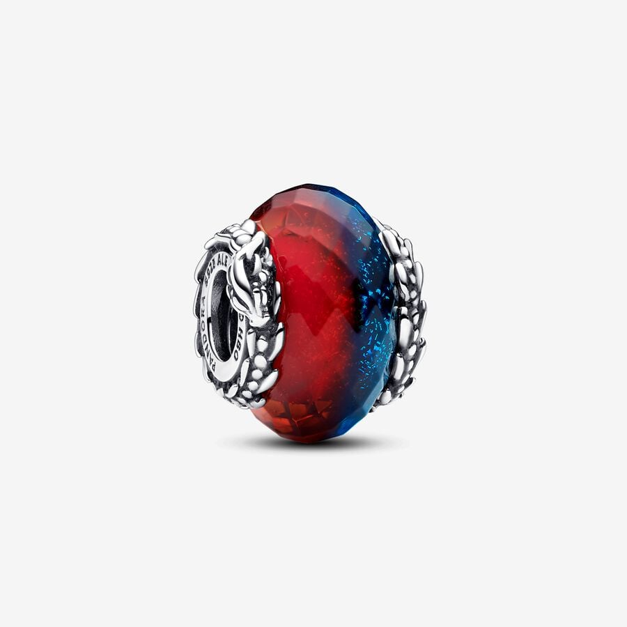 Pandora x Game of Thrones Bedel Ice & Fire Dragons Tweevoudige Muranoglas 792966C00