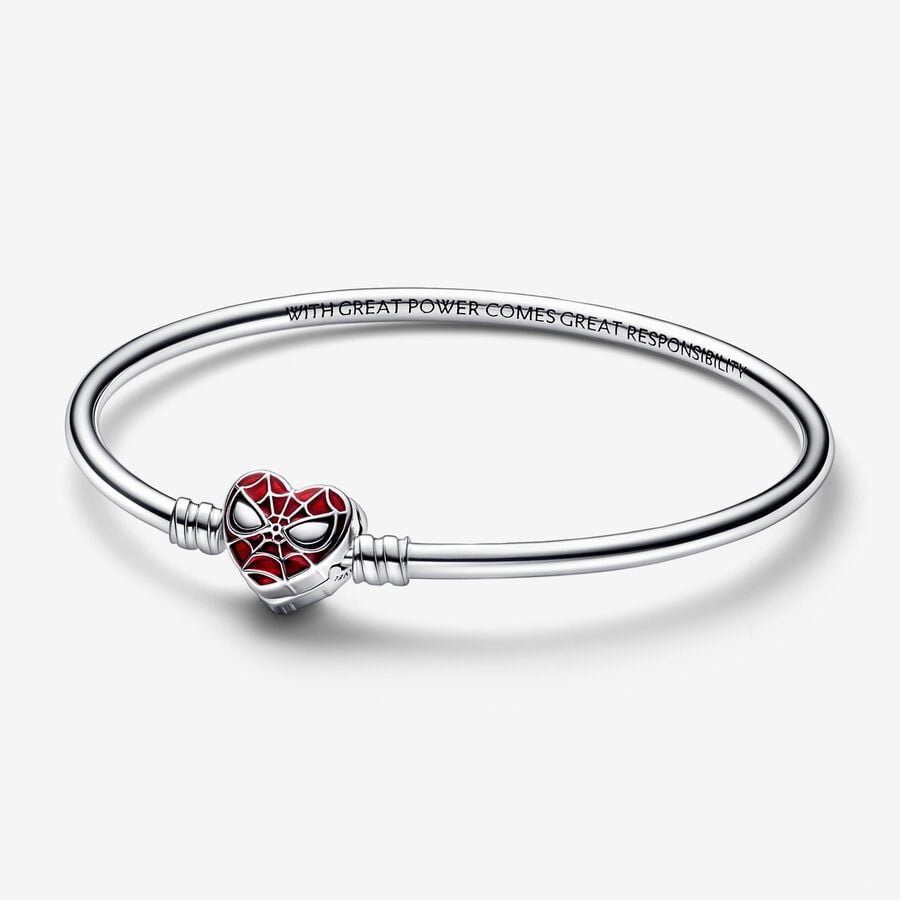 Pandora x Marvel Armband met Spider - Man Sluiting 592324C01 - 19