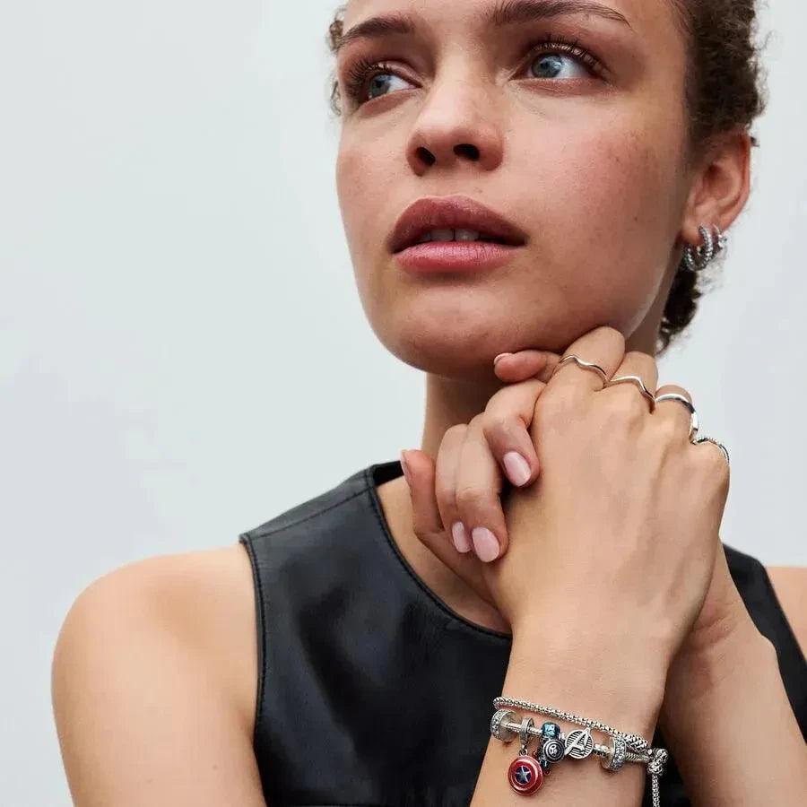 Pandora x Marvel Bedel The Avengers Captain America 793129C01