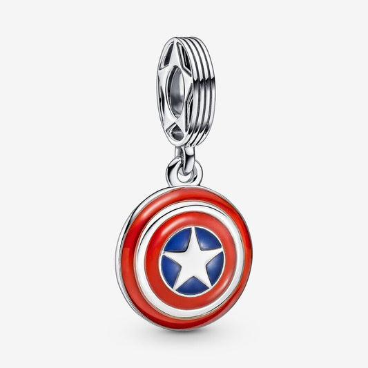 Pandora x Marvel Bedel The Avengers Captain America Schild 790780C01