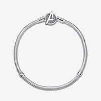 Pandora x Marvel Slangeschakel Armband met The Avengers Logo Sluiting 590784C00 - 19