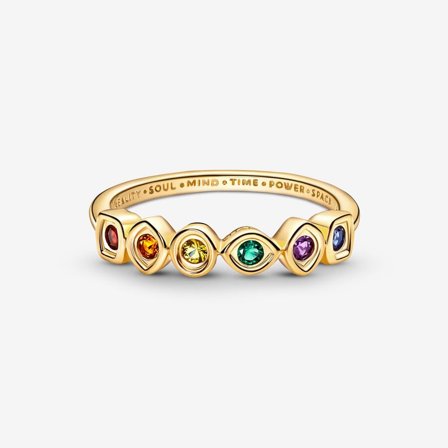 Pandora x Marvel The Avengers Infinity Stones Ring 160779C01 - 54