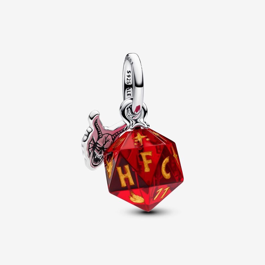 Pandora x Stranger Things Bedel Dobbelsteen Hellfire Club 793564C01
