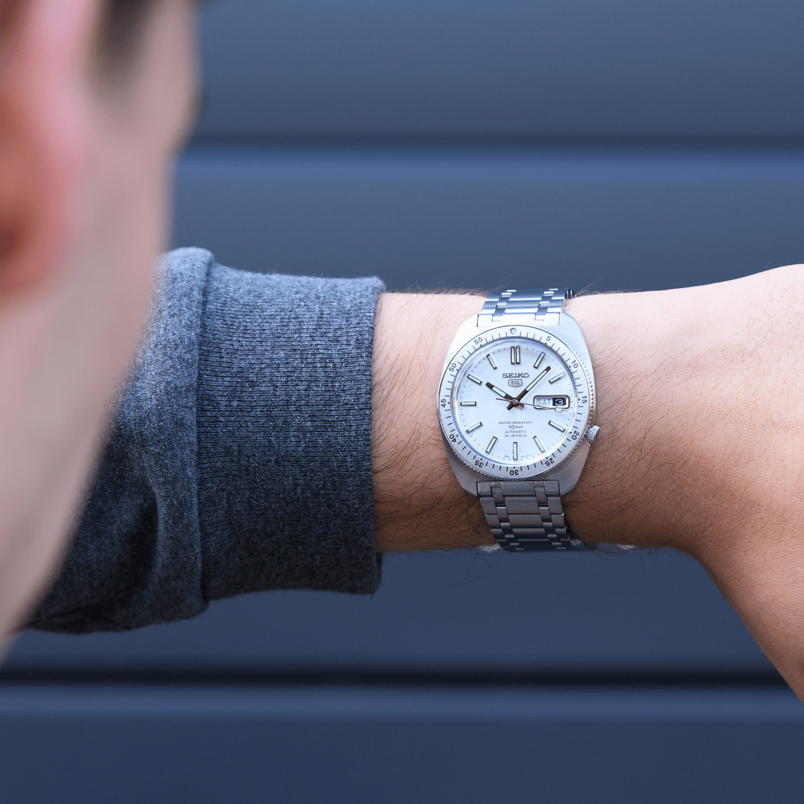 Seiko 5 Sports 'Gene Kranz' SRPL91K1 - Juwelier van Dam