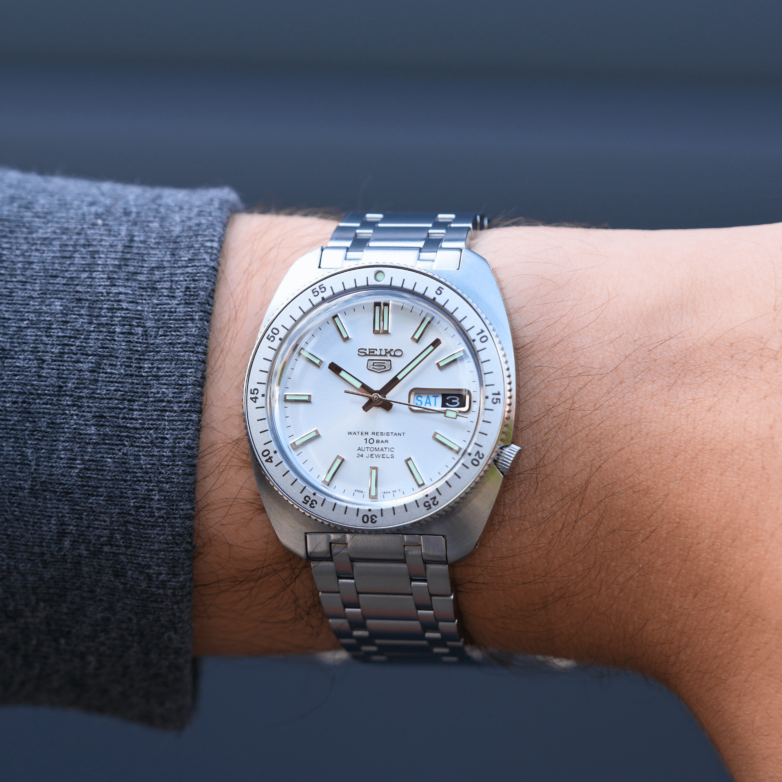 Seiko 5 Sports 'Gene Kranz' SRPL91K1 - Juwelier van Dam